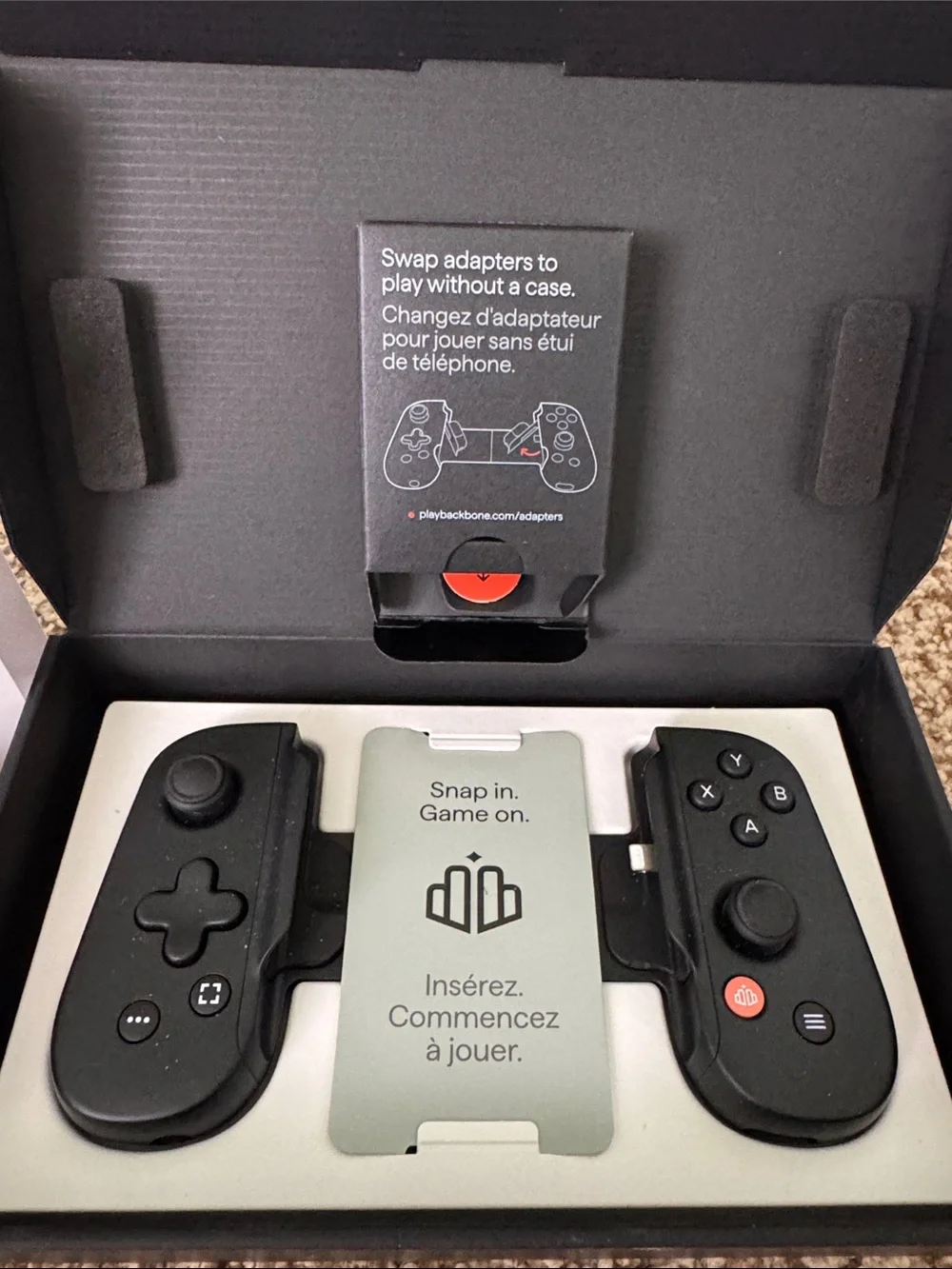 Backbone One Mobile Gaming Controller for iPhone - Lightning - with Case